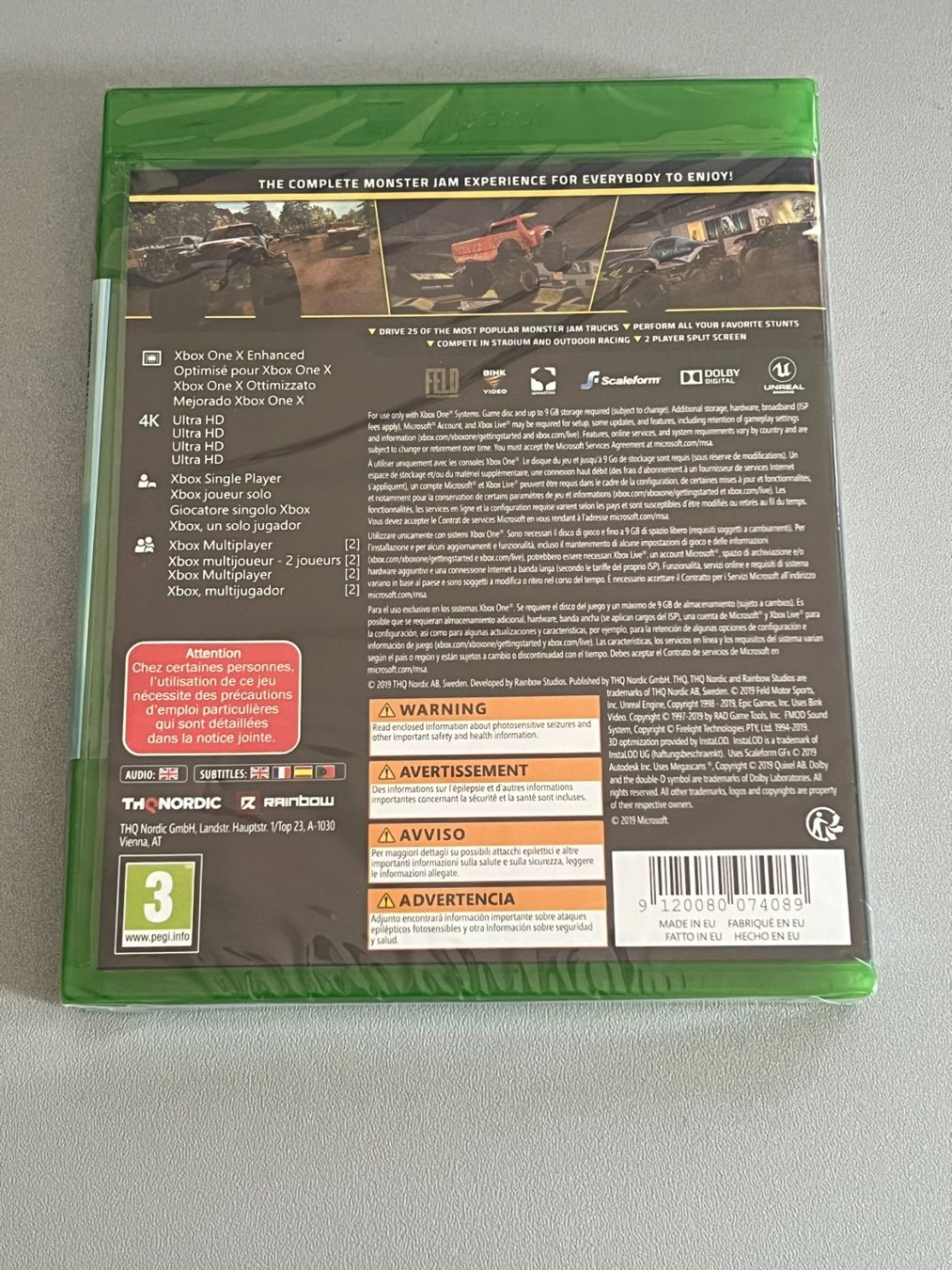 Microsoft Giochi: Monster Jam Steel Titans - XBOX ONE – Nuovo e nell'imballaggio originale da Rivera venduto da poweradem05 1