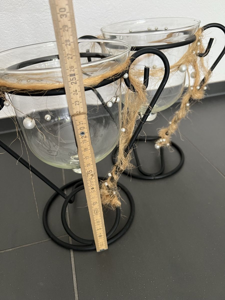 Toutes les décorations: Dekoration Vase 2stk – Neuf (Voir description) à Holziken par 181281 8