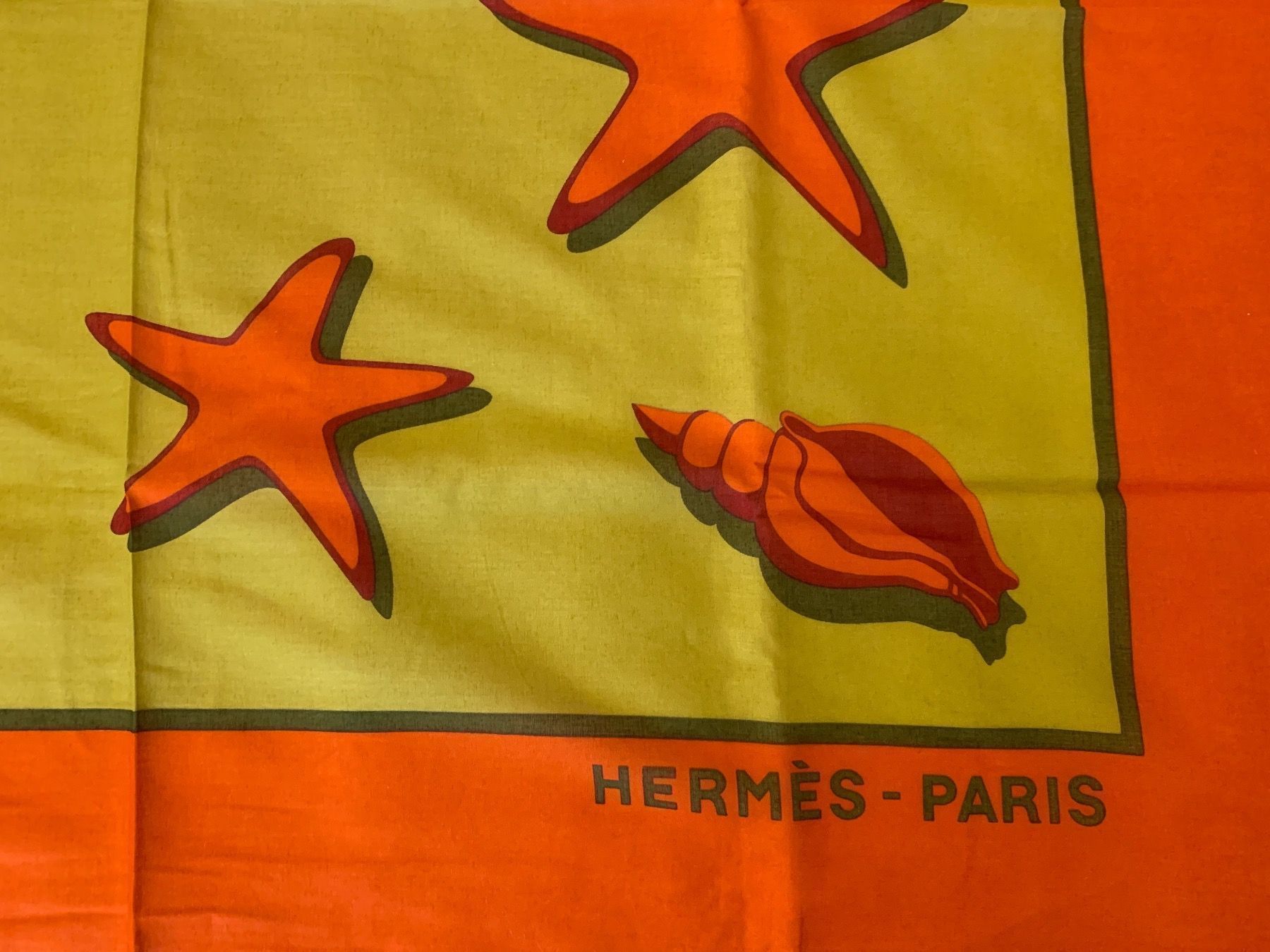 Hermès Foulards, Tücher & Schals: HERMÈS Baumwolltuch /Strandtuch 145x 175 – Neu (gemäss Beschreibung) aus Bützberg von Alexaborn