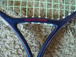 vintage 80iger year adidas Badminton Racket AB2000 graph-cer