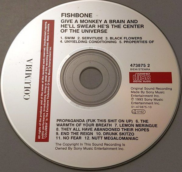 CDs: Fishbone – Give A Monkey A Brain - Vergriffen! - a – Gebraucht aus Brittnau von Zibu 2