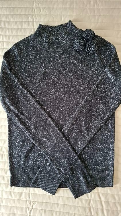 Maglioni & Felpe: Glitzer Pullover mit Stehkragen, Grösse S, neuwertig – Nuovo (secondo la descrizione) da Emmen venduto da Tigerlady 2