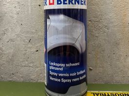 Schwarzes Lackspray von Berner, glänzend! Top Zustand!