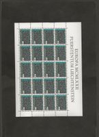 Bogen Europa 1972 Liechtenstein postfrisch