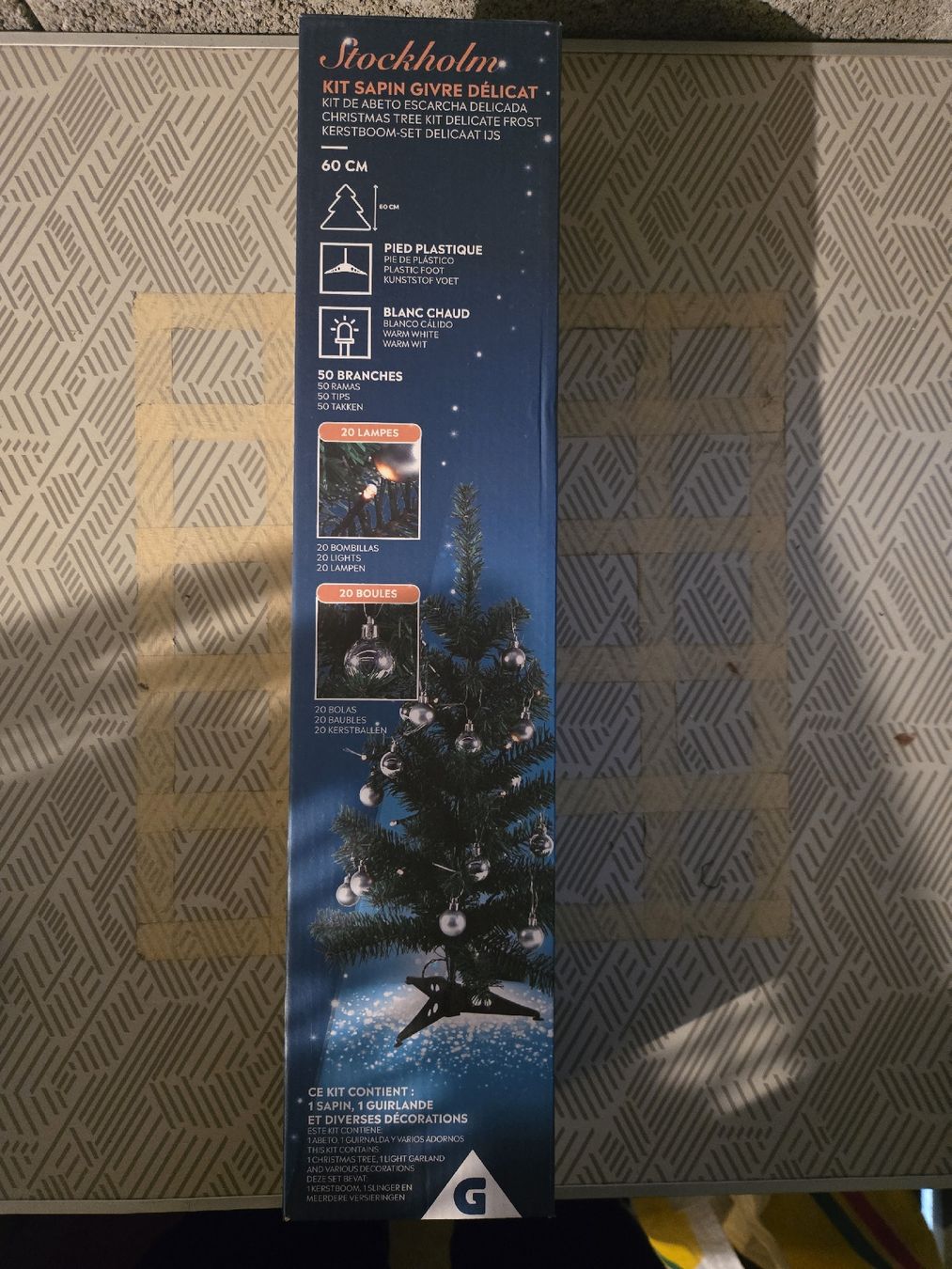 Alle Dekorationen: Decoration de Noël :  petit sapin  – Gebraucht aus Estavayer-le-Lac von Clapsodi