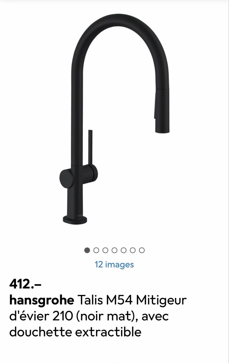 Hansgrohe Rubinetteria: 3x robinet de cuisine Hansgrohe neuf – Nuovo e nell'imballaggio originale da Leytron venduto da emi_p2cd 1