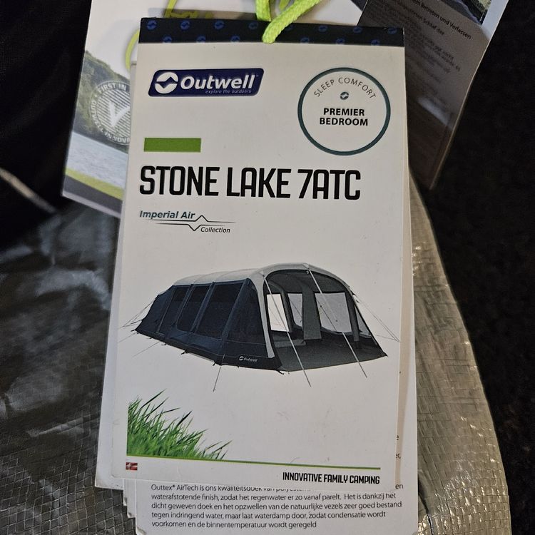 Outwell Zelte: Outwell Stone Lake 7ATC Luftzelt - Ideal für Familien! – Gebraucht aus Lenzburg von Jess.B84 1