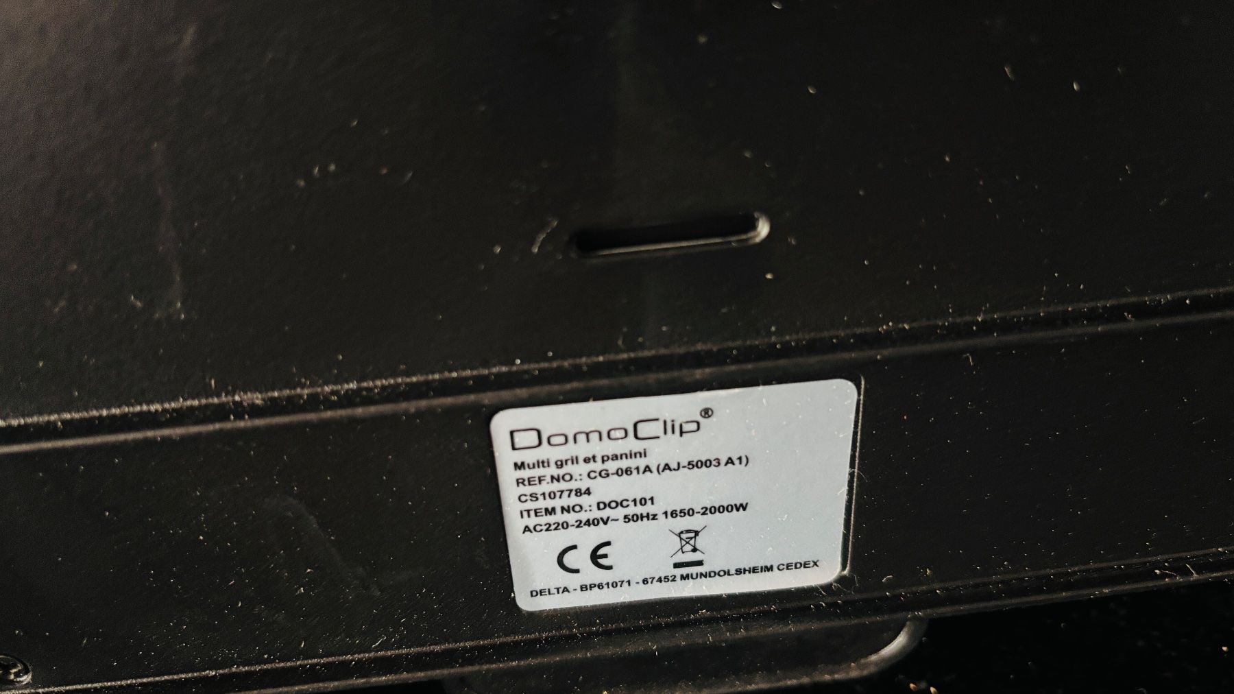 Elettrodomestici da cucina: DomoClip Professioneller MultiGrill / Panini Kontaktgrill – Nuovo (secondo la descrizione) da Lengnau BE venduto da 4ConsultingSolutions 5