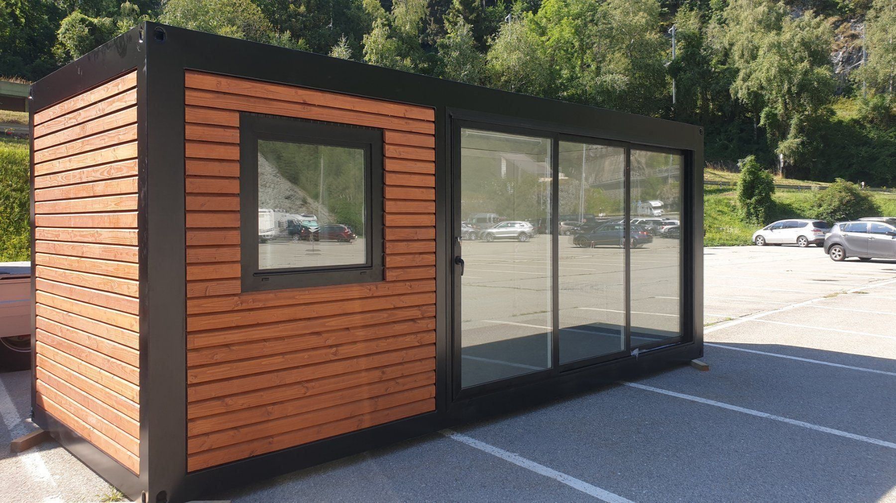 Contenitori edile: Wohncontainer, Bürocontainer, Container, Tiny House – Nuovo e nell'imballaggio originale da Galgenen venduto da contdeluxe 2