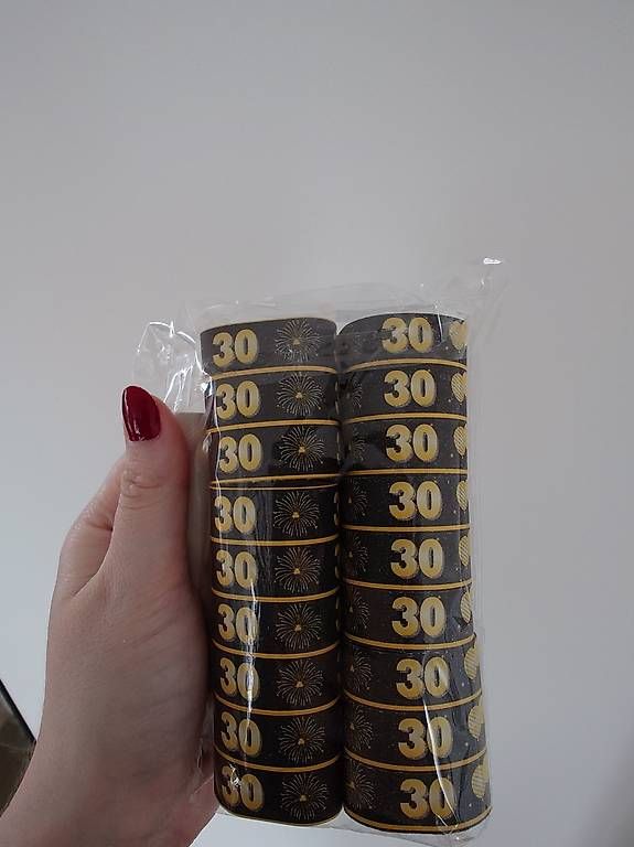 Tutte le decorazioni: Luftschlangen 30. Geburtstag – Nuovo e nell'imballaggio originale da Winterthur venduto da CeVe95 2