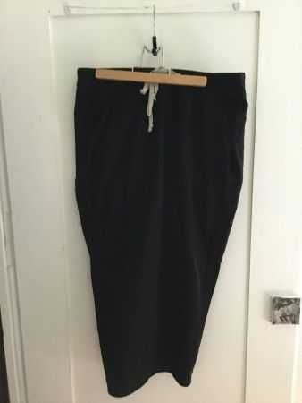 jupe crayon Rick owens noire T M