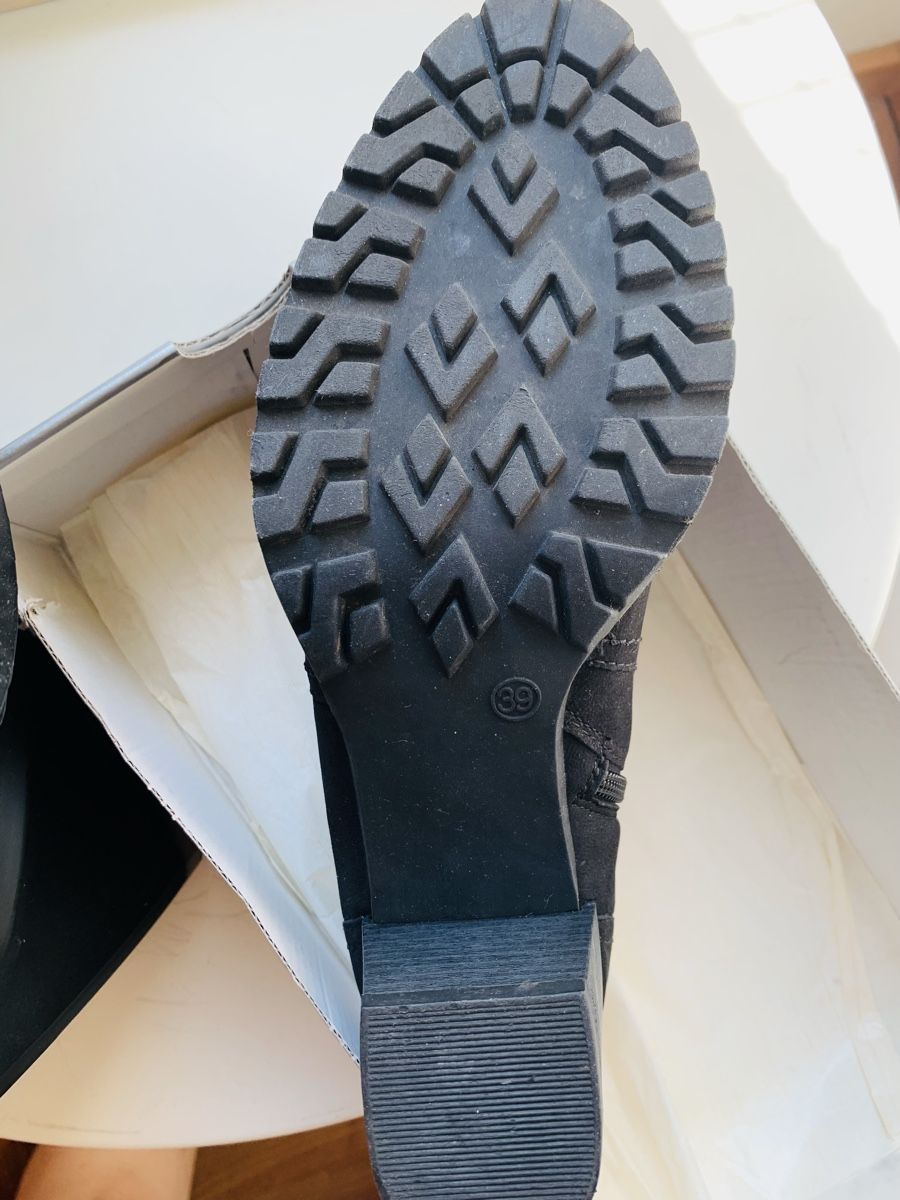 Scarpe da donna: Stiefeletten schwarz Velours Grösse 39 – Nuovo (secondo la descrizione) da Zürich venduto da bli_fh92 3