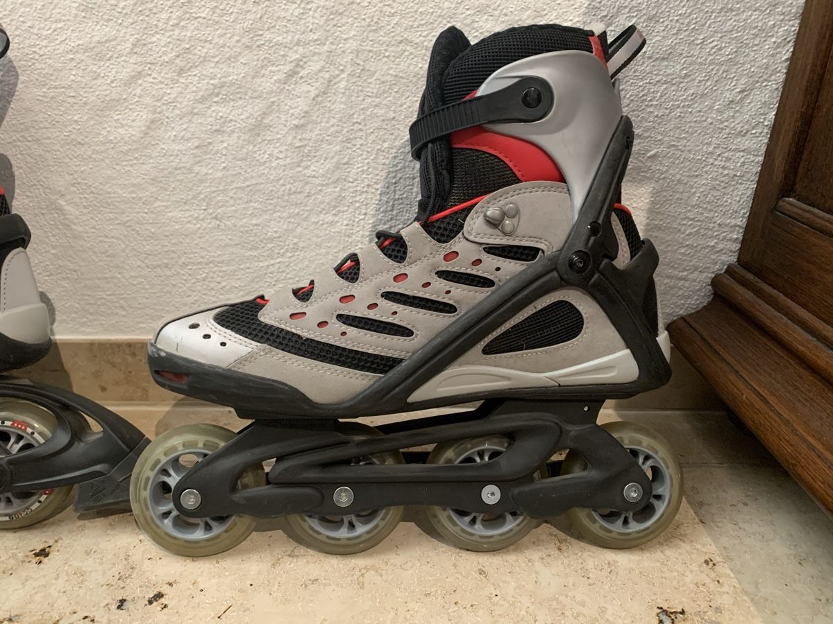 Pattini in linea & Pattini a rotelle: Inline Skates / Rollerblade Herren Gr. 43 – Usato da Einsiedeln venduto da ver_sb5p 1