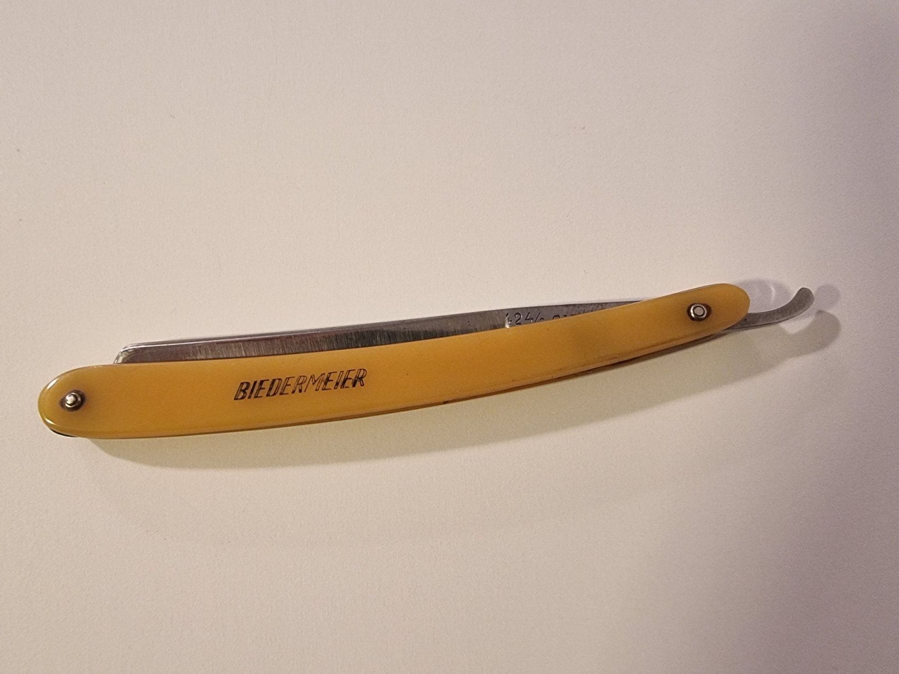 Rasoi & Lamette da barba: Antike Biedermeier Rasiermesser, H. Eicker & Söhne. Top! – Usato da Langenthal venduto da adler580 4