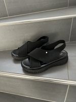 Schwarze Sommersandalen, Grösse38 , sehr bequem!