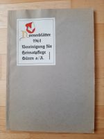 Hornerblatt 1961 Vereinigung für Heimatpflege Büren a/A