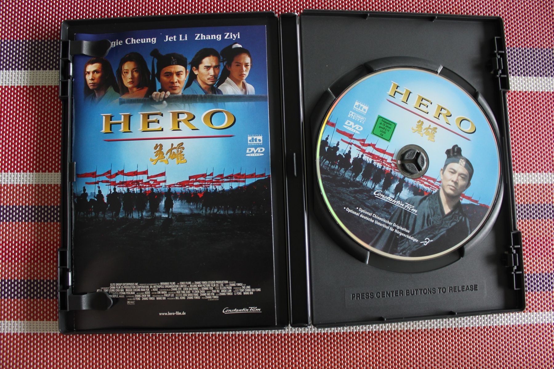 Tutti i DVDs: Hero von Zhang Yimou | DVD | – Usato da Geroldswil venduto da schlumpf1969 1