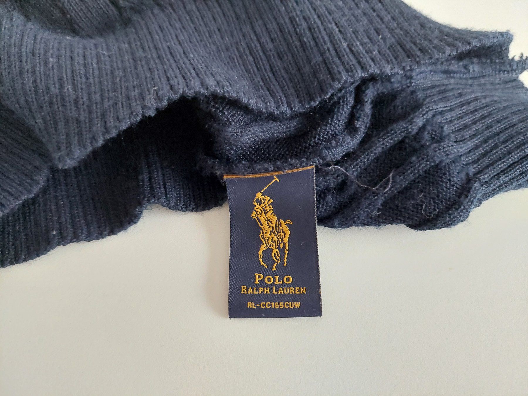 Ralph Lauren Maglioni & Felpe: POLO RALPH LAUREN  Zopfmusterpullover mit V-Ausschnitt – Usato da Zürich venduto da Lacoste06 6