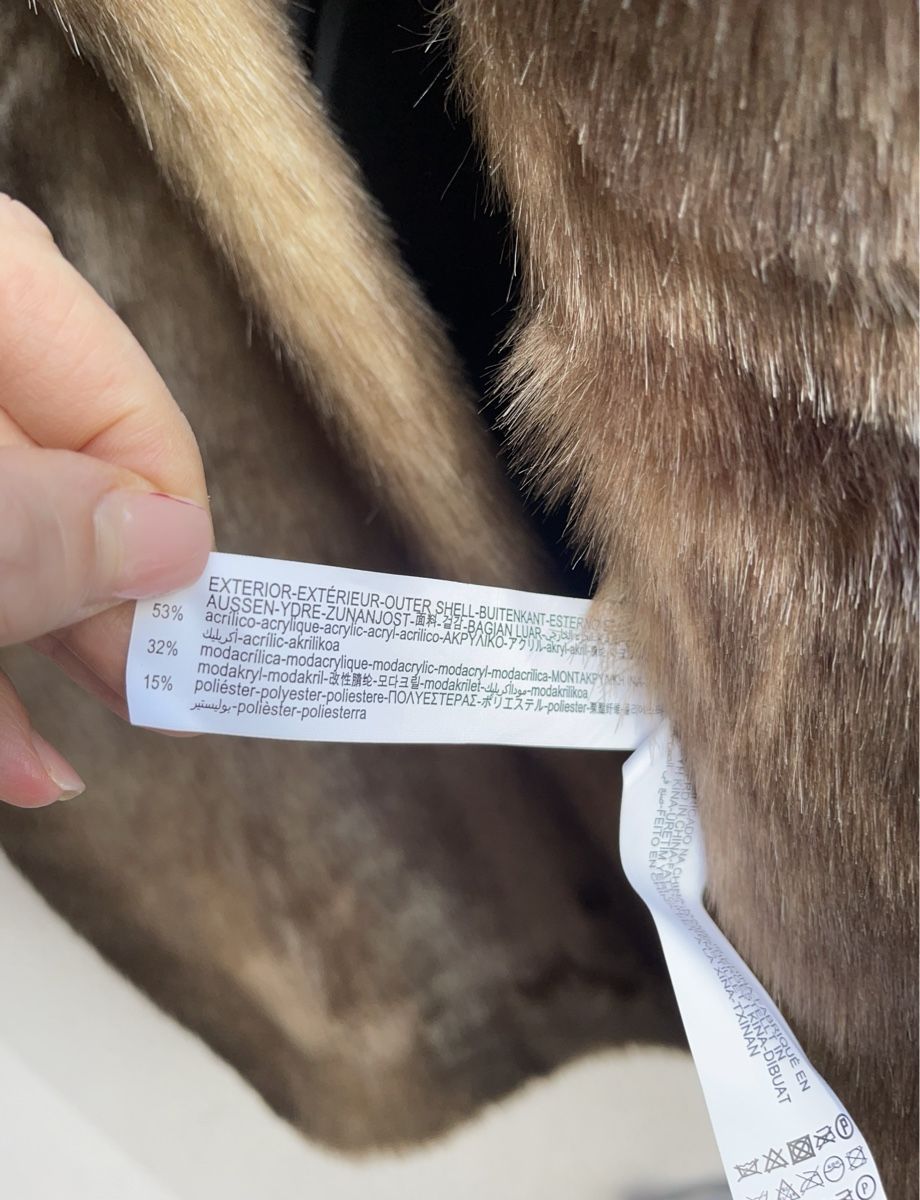 Zara Cappotti: Zara Mantel Braun Neu Abolung oder Versand nach Absprache – Nuovo e nell'imballaggio originale da Zürich venduto da Fashionista00 5