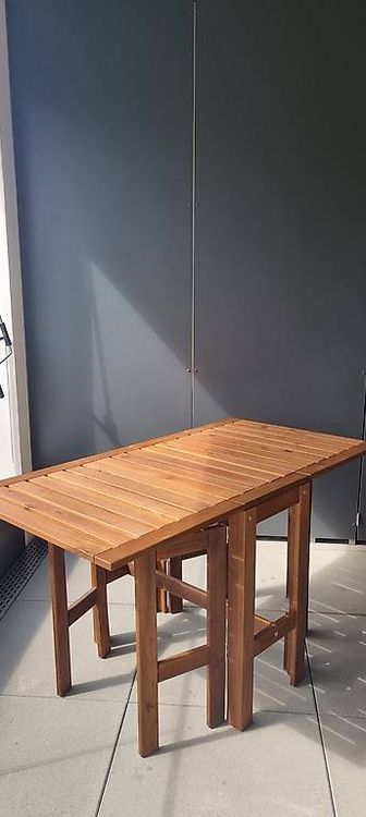 Klappbarer Balkontisch mit Stühlen Kaufen auf Ricardo