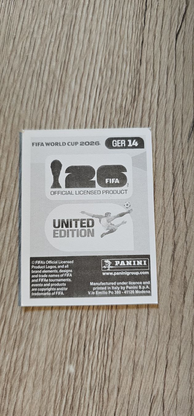 Panini Cartes à collectionner: Fifa World Cup Panini GER 14 – Neuf avec emballage d'origine à Biel VS par volcom8702 1