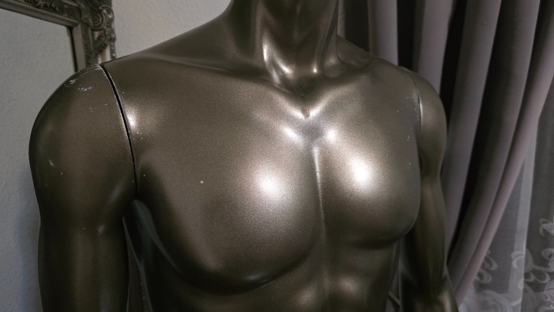Allestimento di negozi e stand fieristici: Schaufensterpuppe / Mannequin Silber – Usato da Zürich venduto da sirstians000 3