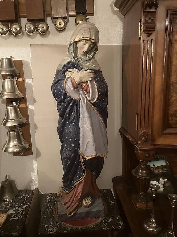 Figuren: Heiligenfigur Maria – Gebraucht aus Bichelsee von Gloeckner
