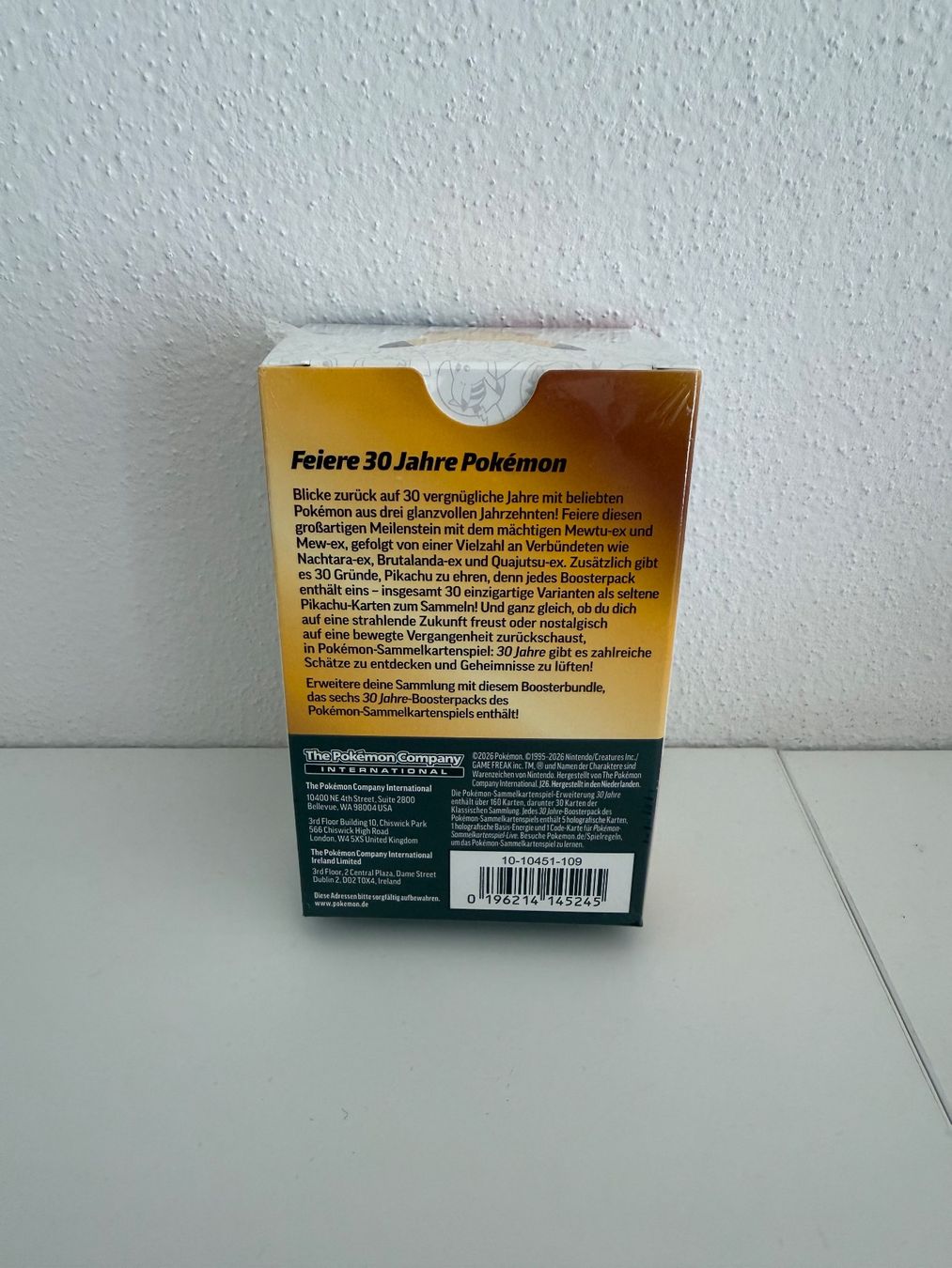 Pokémon Carte collezionabili: Pokemon 30th Celebration Booster Bundle DE ab 1.- – Nuovo e nell'imballaggio originale da Ostermundigen venduto da NACKASAMY 1