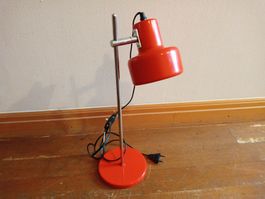 Stralux Tischlampchen Burolampe Lampe  Rot