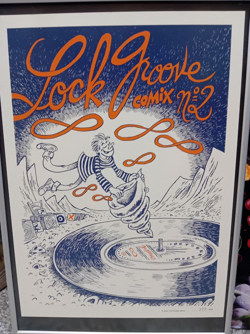 Foto & Immagini: Serigrafia "Lock Groove Comix n. 2" Jean-Christophe Menu – Nuovo (secondo la descrizione) da Biasca venduto da Old_6blh