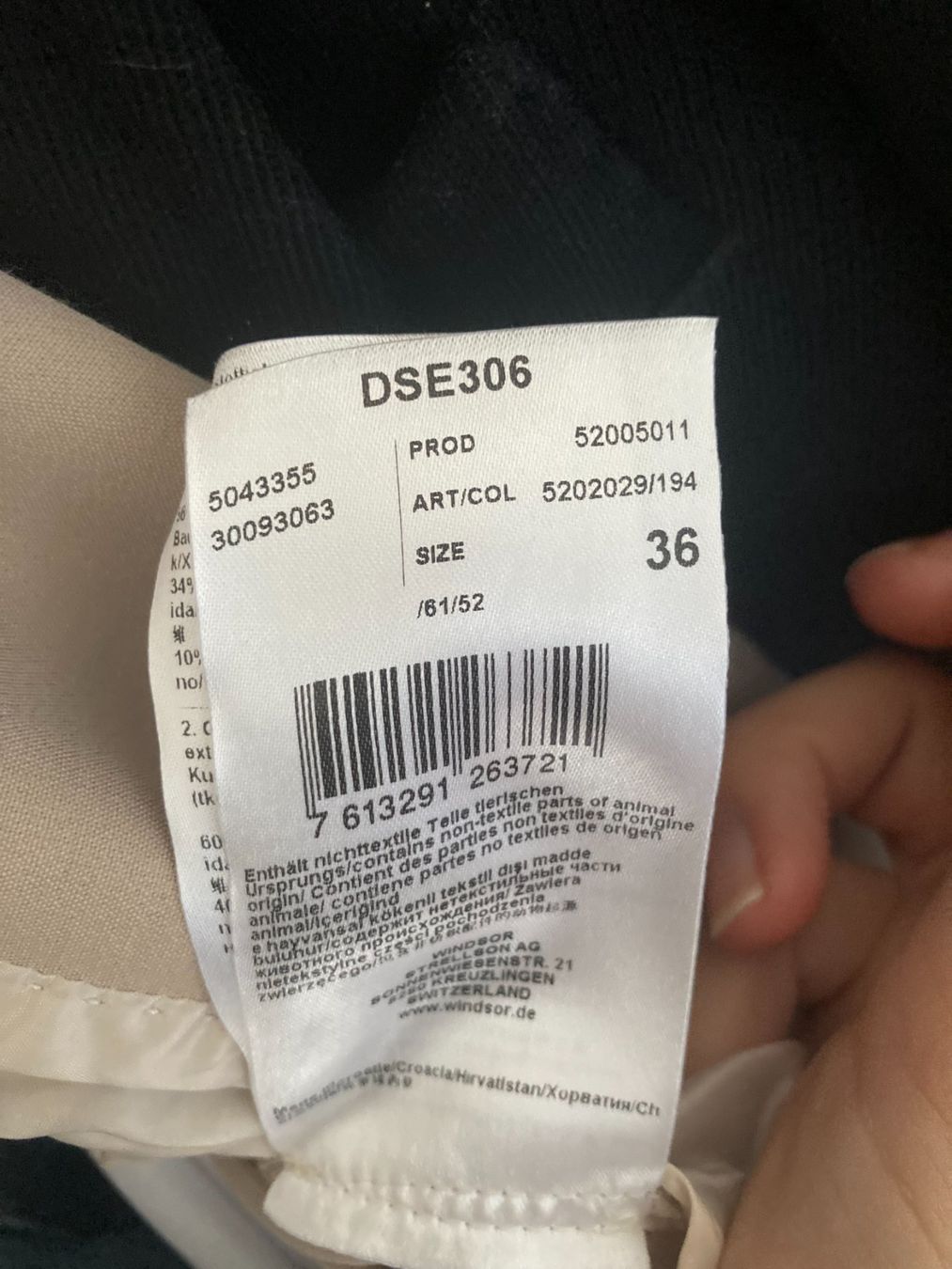 Windsor Giacche: Blazer von Windsor – Usato da Bern venduto da EmiX33 9