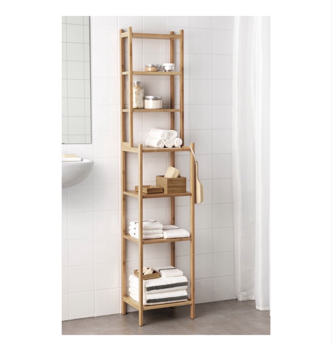 Regale: IKEA Ragrund Bambusregal Bad – Gebraucht aus Zürich von viv_nevi 4