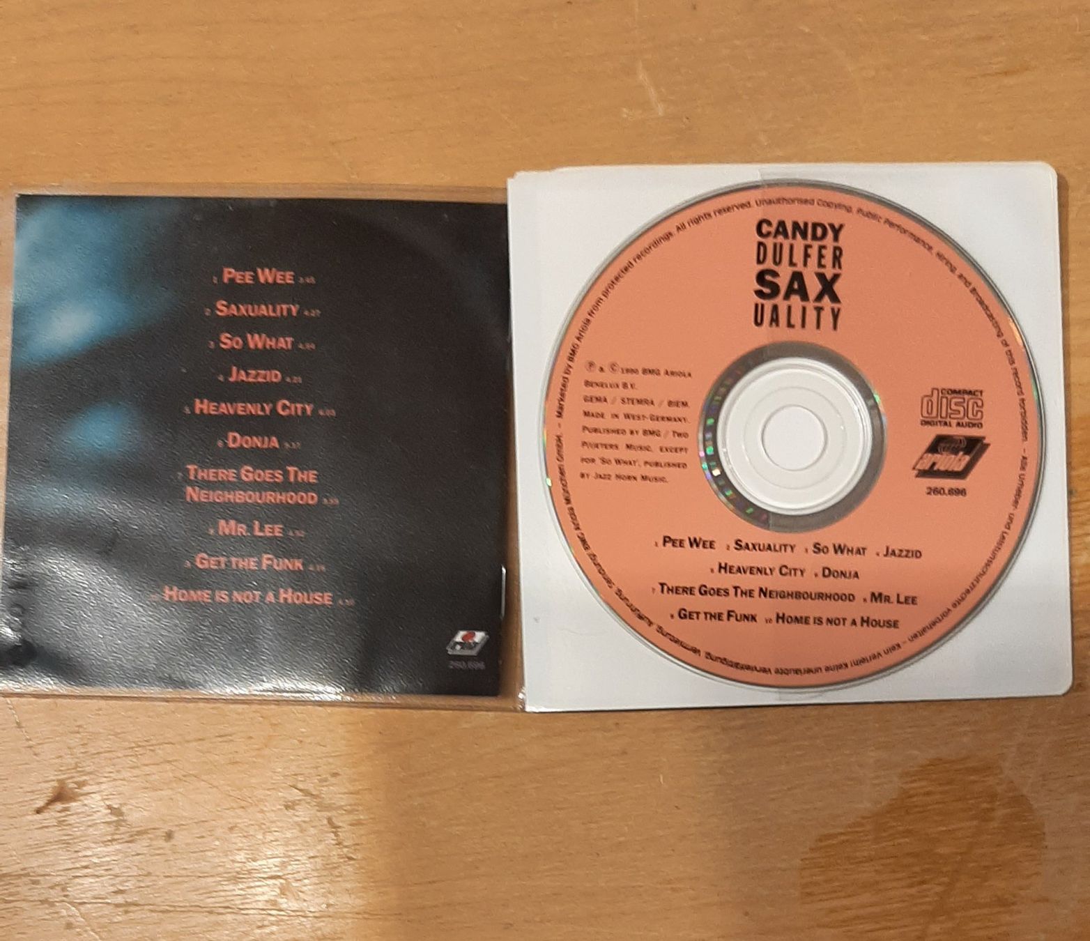 CD: Candy Dulfer - Saxuality, NL Pop CD Album 1990 – Usato da Schönenberg TG venduto da Gregordini 2
