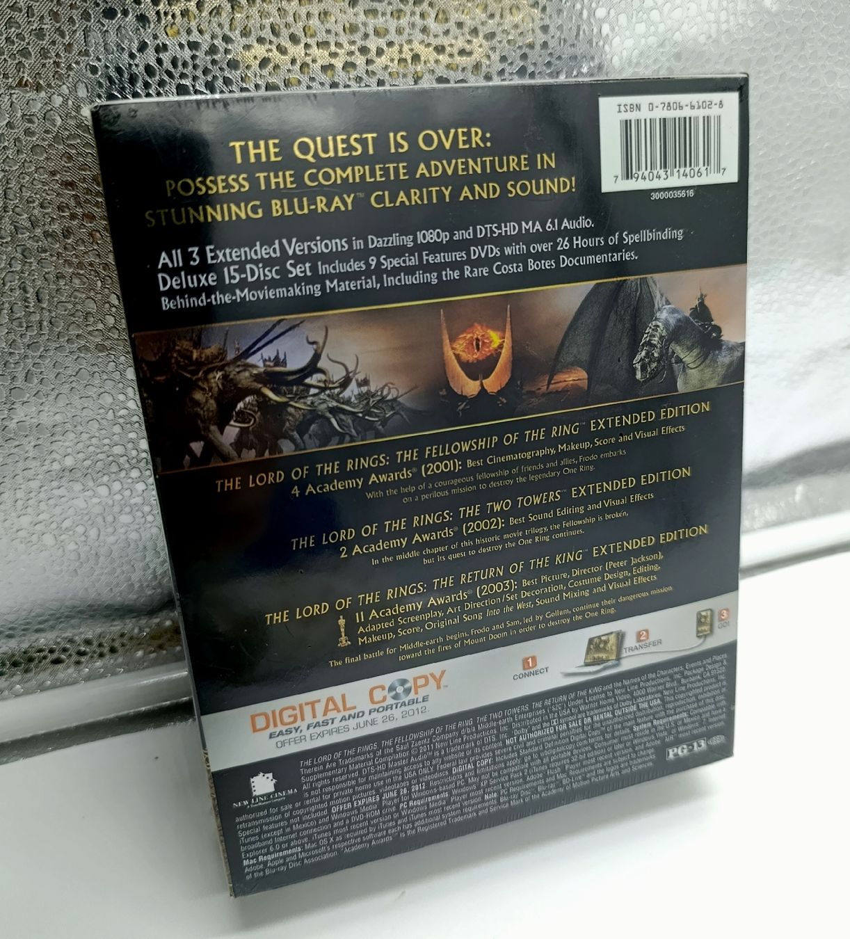 Tutti i DVDs: Herr der Ringe: Extended Edition Blu-ray Box, Neu! Top! – Usato da Wil SG venduto da Donaldus 1