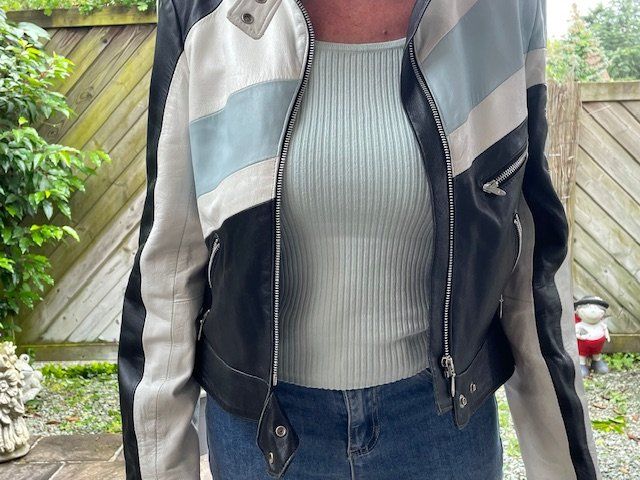 Giacche: Lederjacke Gr. 36  (Sommer) – Nuovo (secondo la descrizione) da Würenlingen venduto da Delfinli1 2