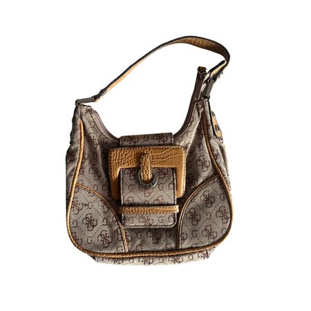GUESS VINTAGE Y2K MINI-MONOGRAMM-BAG