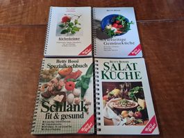 4 Betty Bossi Kochbücher