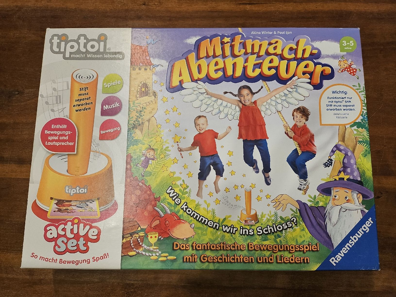 Tiptoi Spiele: Tiptoi Mitmach-Abenteuer Active Set – Gebraucht aus Baar von Naedels-Kreationen