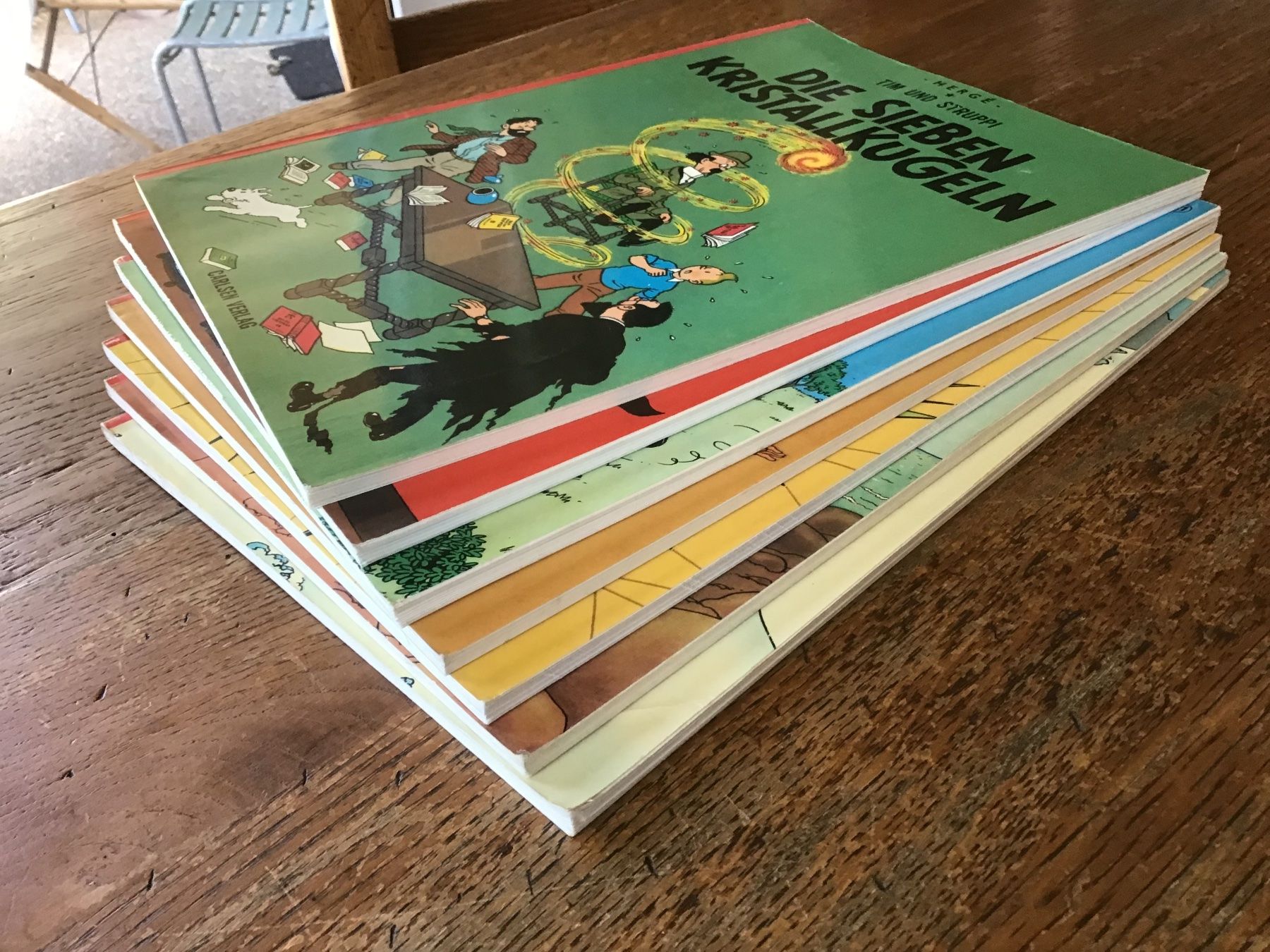 Fumetti: Lot de 7 Tintin en allemand – Usato da Fully venduto da Ruby97 3
