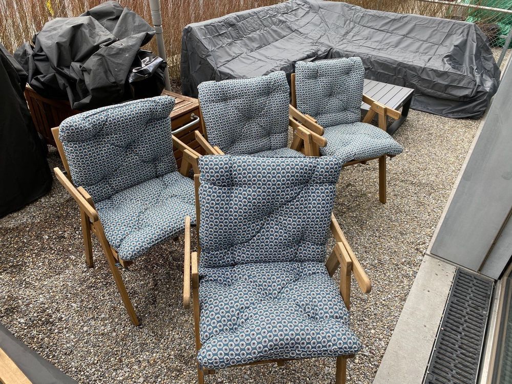 Gartenstühle von Ikea (4 Stück) Kaufen auf Ricardo