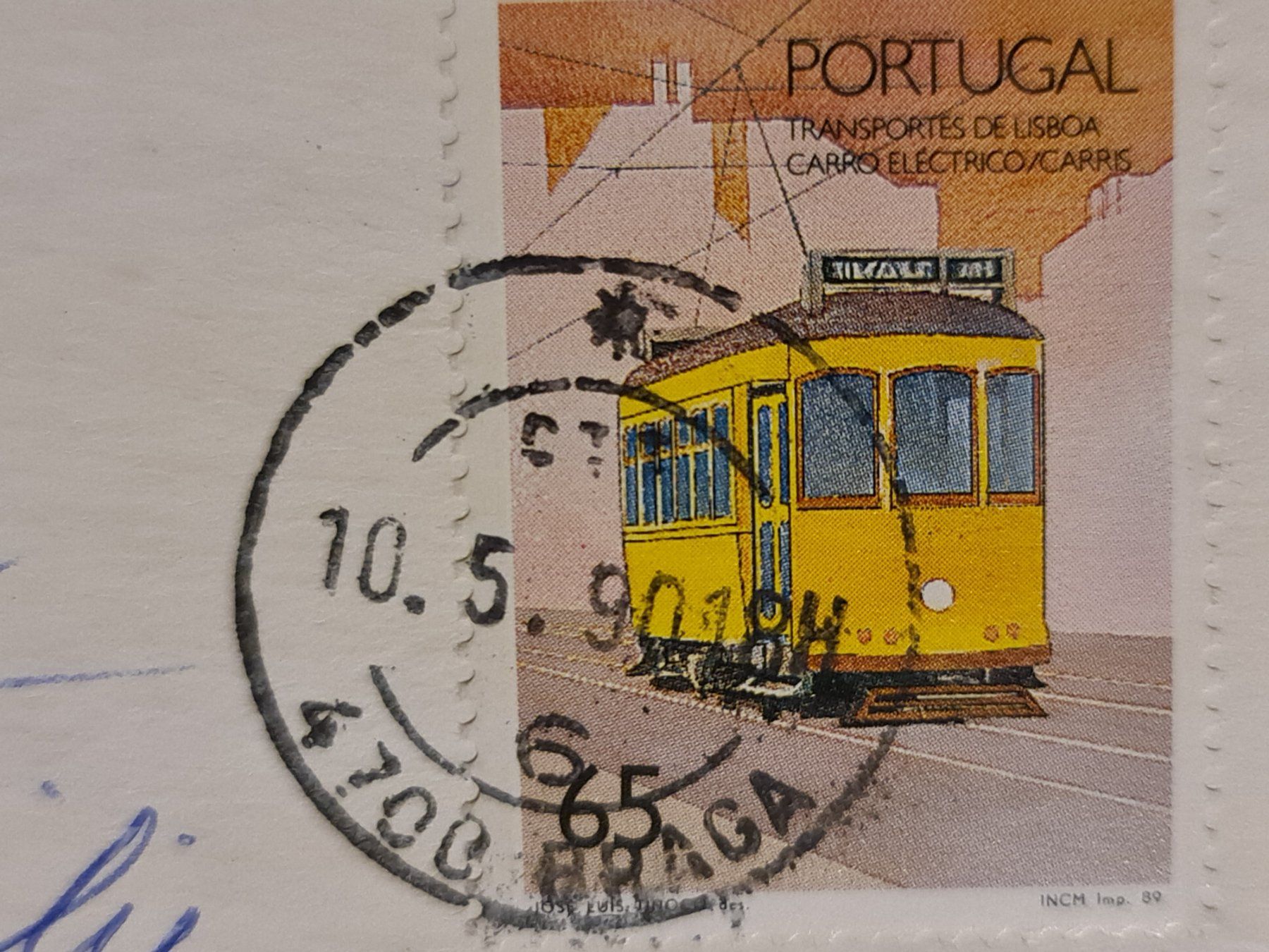 Cartoline postali: Ansichtskarte Braga Portugal – Usato da Dintikon venduto da Vexi 1