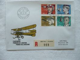 1977 FDC Portraits IV SBK 582 - 585