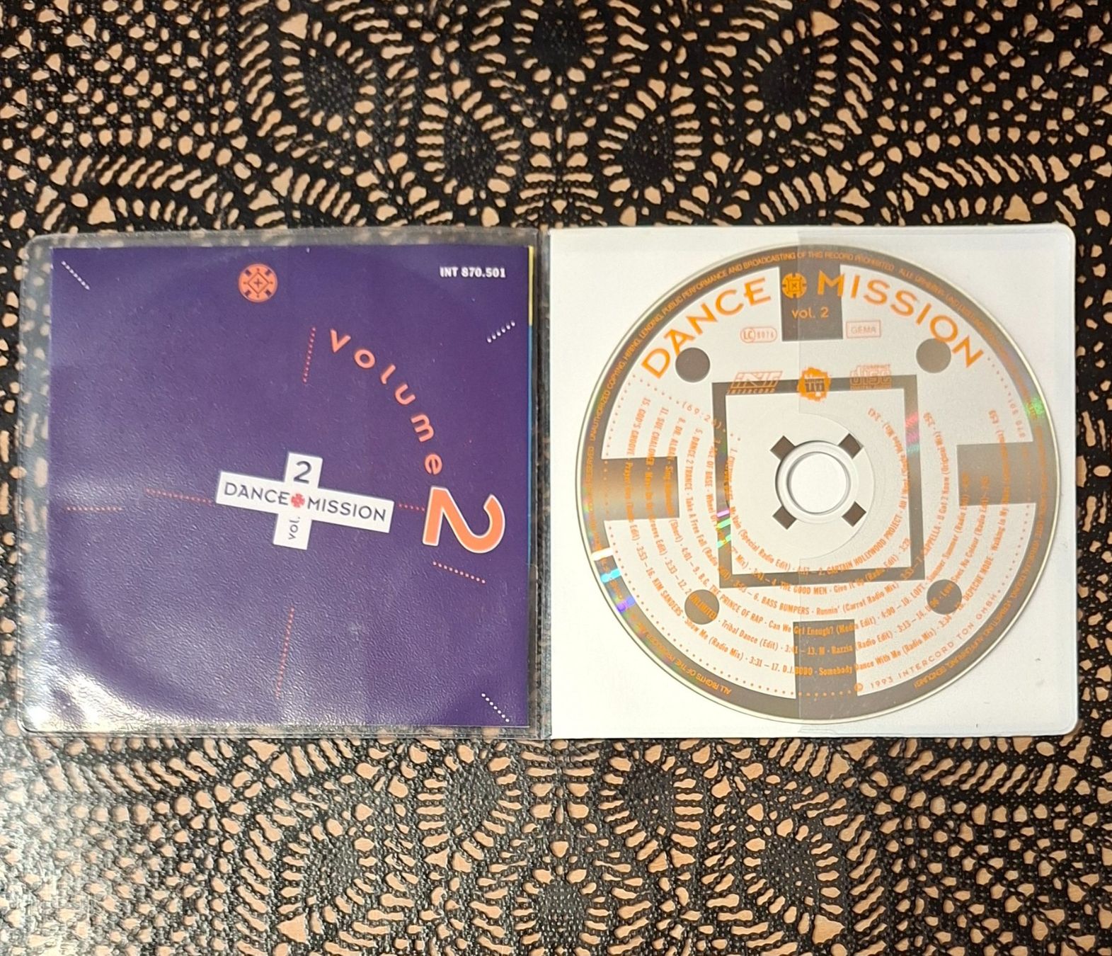 CD: Dance Mission Vol. 2, CD 1993, Hit Compilation, Sampler – Usato da Amriswil venduto da Celini3 2