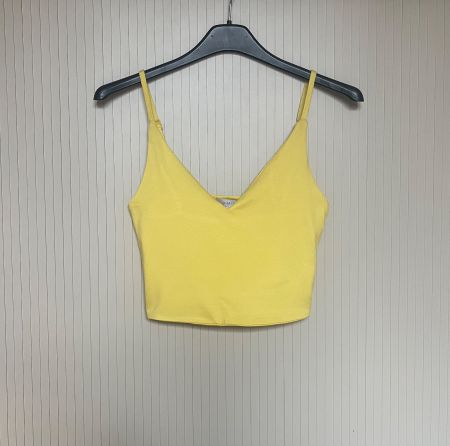 Joli crop top jaune
