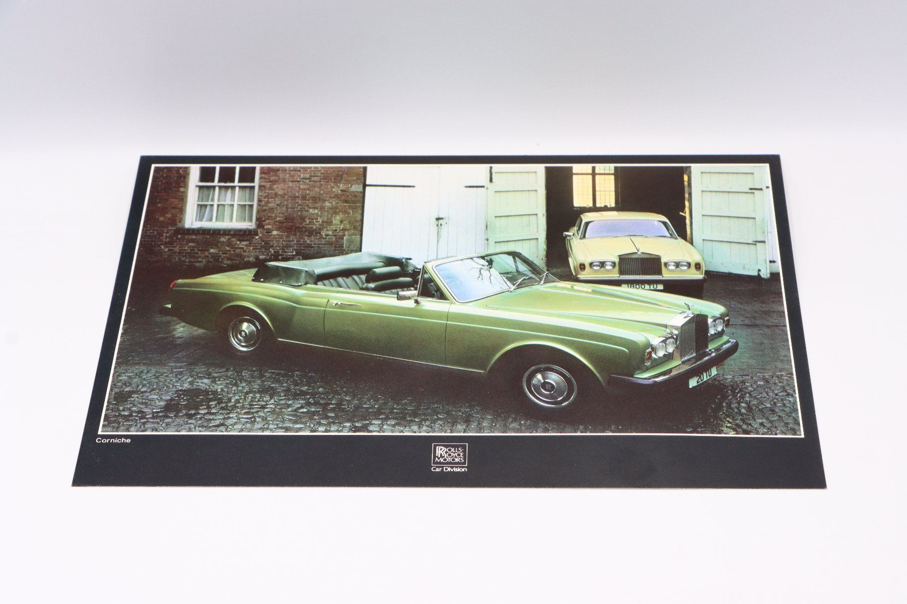 Rolls-Royce Documenti: Rolls Royce Corniche 1978 Prospektblatt – Usato da Bühl b.Aarberg venduto da Collectorpassions 4