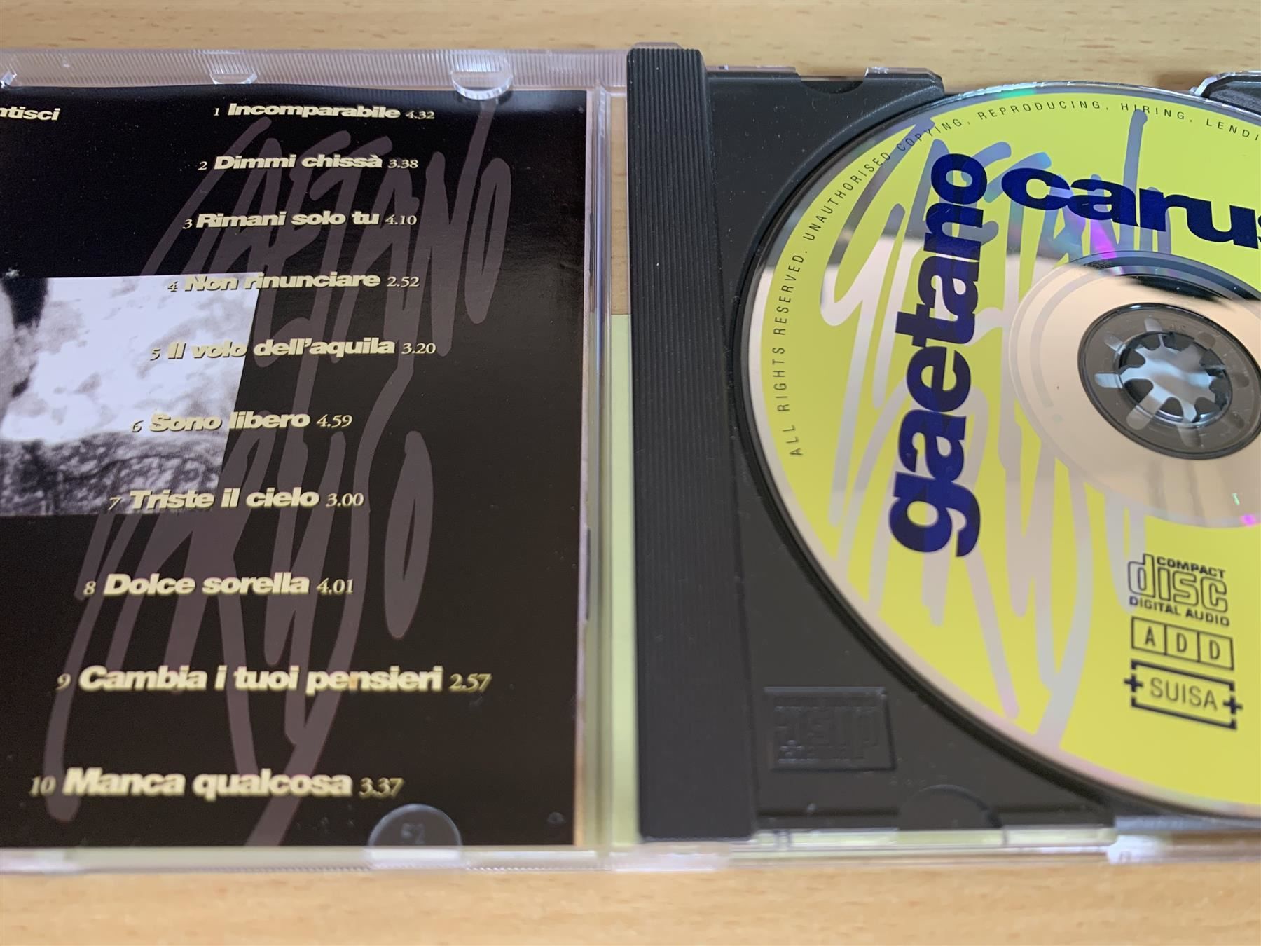 CD: Gaetano Caruso – Usato da Rikon im Tösstal venduto da Alpenmutz 2