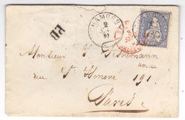 Lettre de Chambésy "PD" pour Paris le 3.IX.67