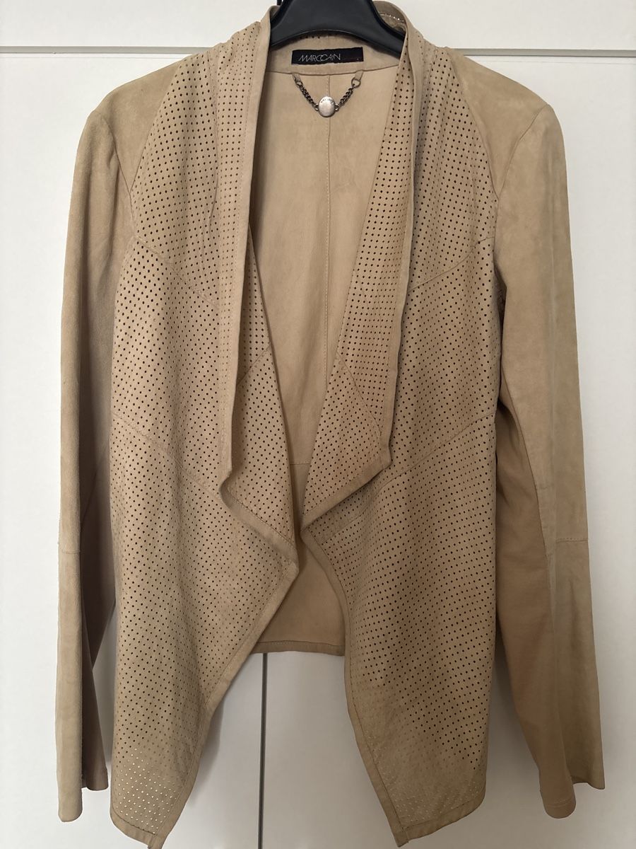 Marc Cain Giacche: Marc Cain Jacke,Beige, Top Zustand – Usato da langenthal venduto da rundholz7