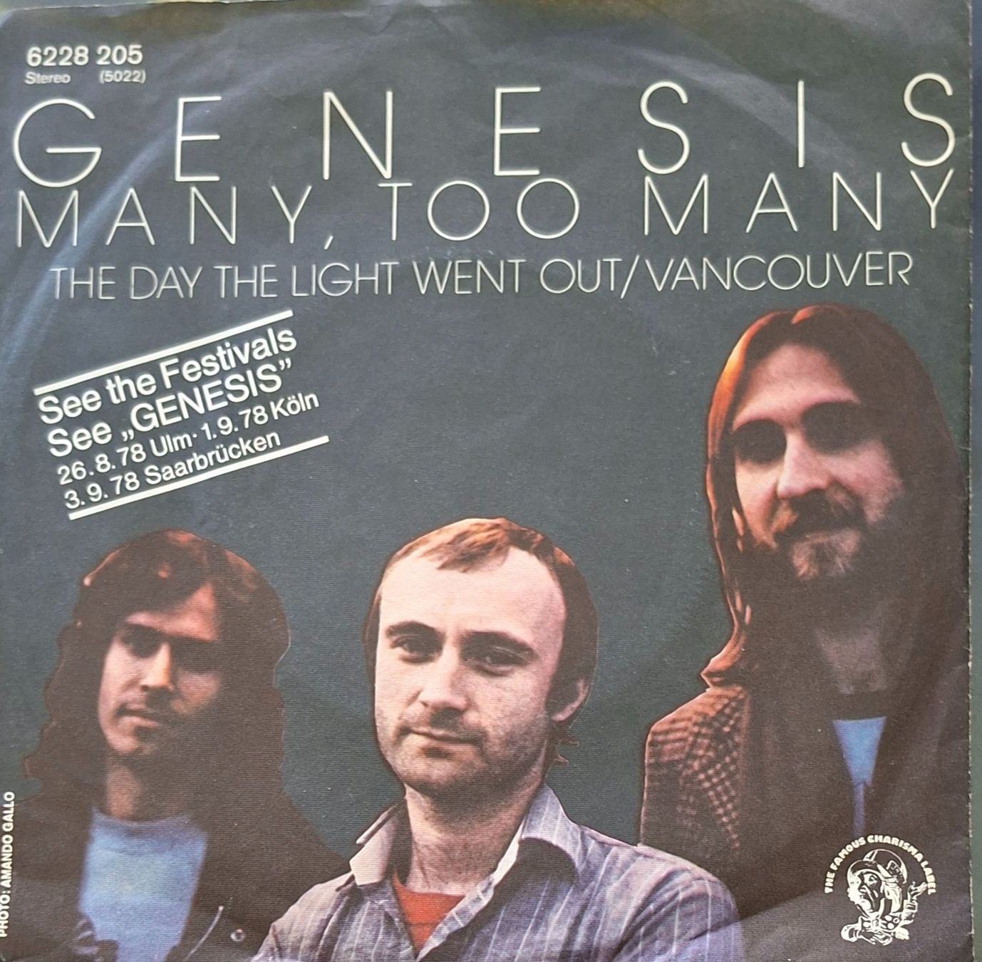 Dischi in vinile: Vinyl-Single Genesis - Many, Too Many – Usato da Langenthal venduto da Modo39