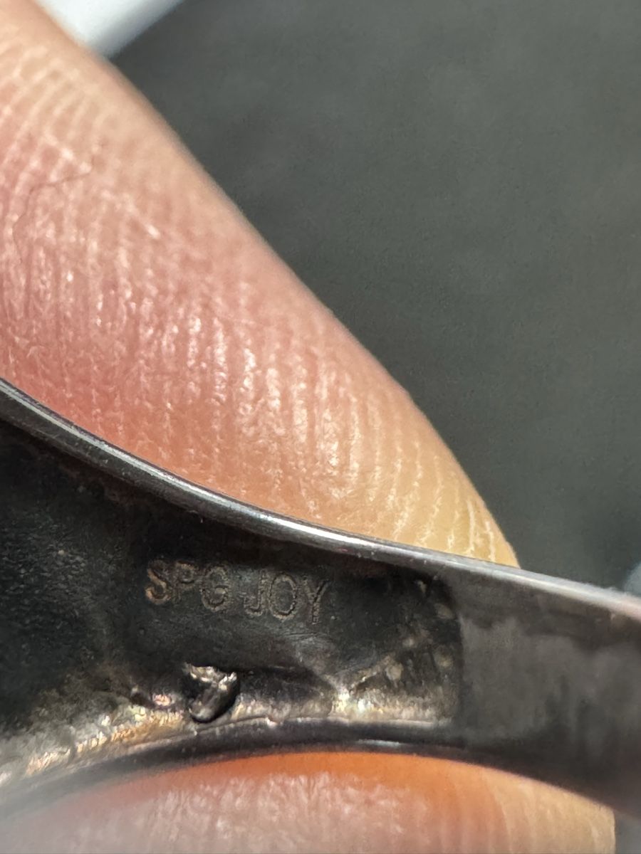 Anelli: Wunderschöner silbriger Jade/onyx Damenring – Nuovo (secondo la descrizione) da Bellikon venduto da tomsawyer_75 7